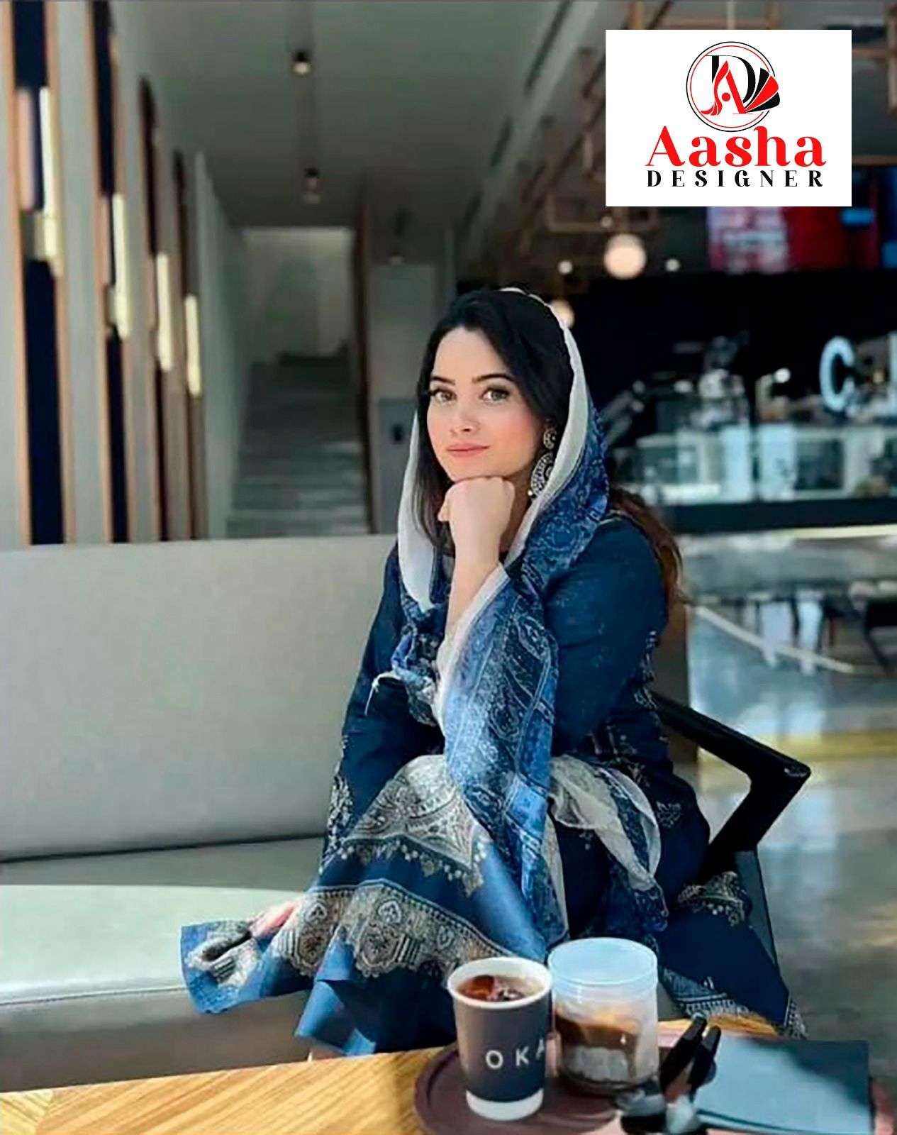 Super Hit Design D 1006 1007 by Aasha  